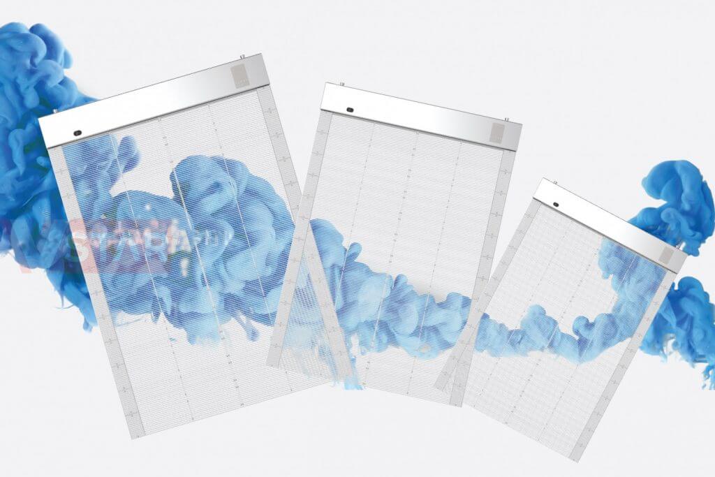 Transparent led screen