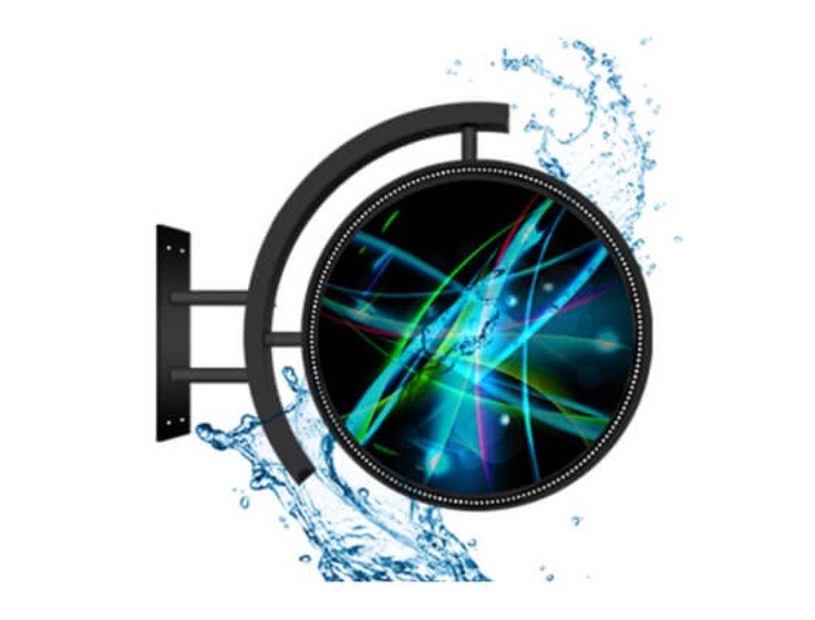 round led screen