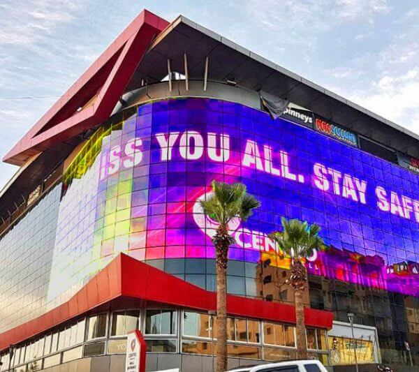 led transparent display