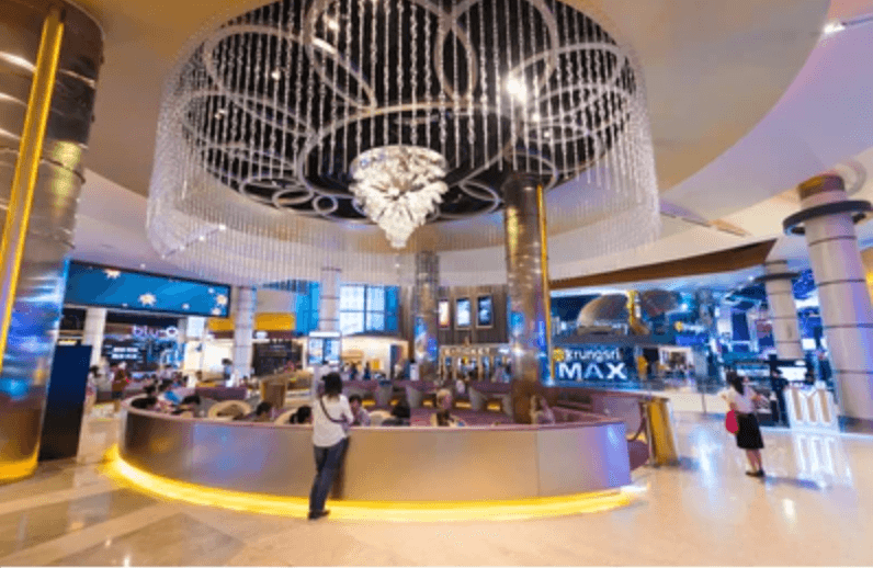 Movie ticketing and viewing lounges